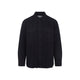 Studio Nicholson Black Louro Cotton And Linen Shirt