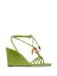 Jimmy Choo Lova Suede Leather Wedge Sandals