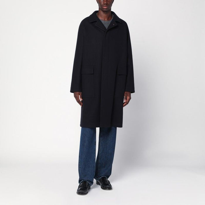 Tagliatore  Loyds Coat In Black Tailor