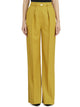 Elisabetta Franchi Cool Wool Trousers With Belt