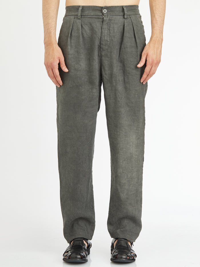 Daub Cotton And Linen Pants