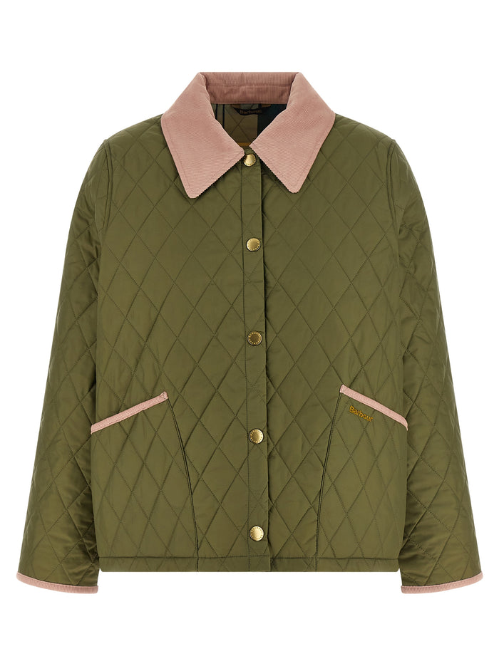 Barbour 'Liddesdale Cropped Icons' Jacket