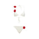 La Reveche Ivory Red Ashar Bikini