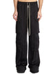 Rick Owens Cargobelas Black Trousers