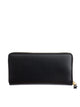 Comme Des Garçons Wallet Leather Wallet With Zip