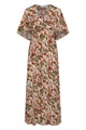 Marinella Piccinno Lucia Printed Silk Dress