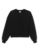 Calvin Klein Women Black Cotton Sweatshirt