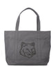 Maison Kitsuné Maison Kitsuné Fox Head Tote Bag
