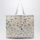 Liewood Cotton Maxi Tote Bag With Little Animals