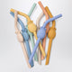 Liewood Pack Of Eight Colored Carlson Straws