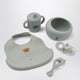 Liewood Mileah Weaning Set In Blue-Grey