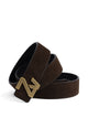 Zadig&Voltaire Reversible Belt Brown Black Heb Gold