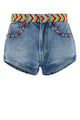 Alanui Denim Memories On The Savannah Shorts