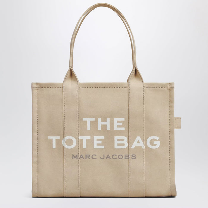 Marc Jacobs Beige Canvas Large Tote Bag