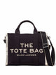 Marc Jacobs The Small Tote Bag In Black Canvas