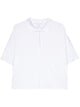 Majestic Oversized Viscose Polo Shirt