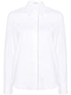 Brunello Cucinelli Stretch Cotton Poplin Shirt With Shiny Trim