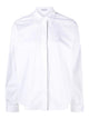 Brunello Cucinelli White Cotton Polyamide Elastane Shirt