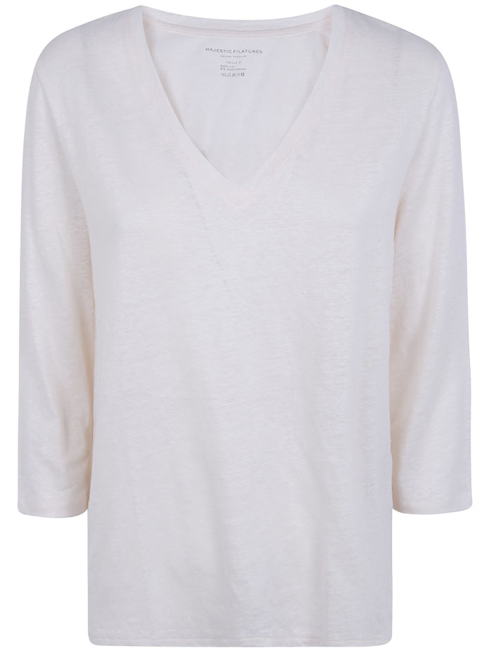 Majestic Three Quarter Sleeve Shirt