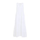 Peserico White Linen Long Dress