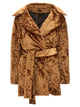 Atlein 'Crushed Velvet' Coat