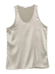 Brunello Cucinelli Grey Silk Elastan Blouse