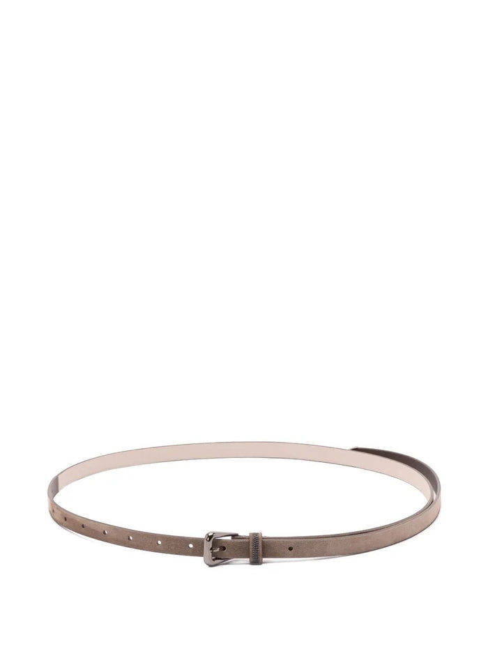 Brunello Cucinelli Calfskin Leather Belt