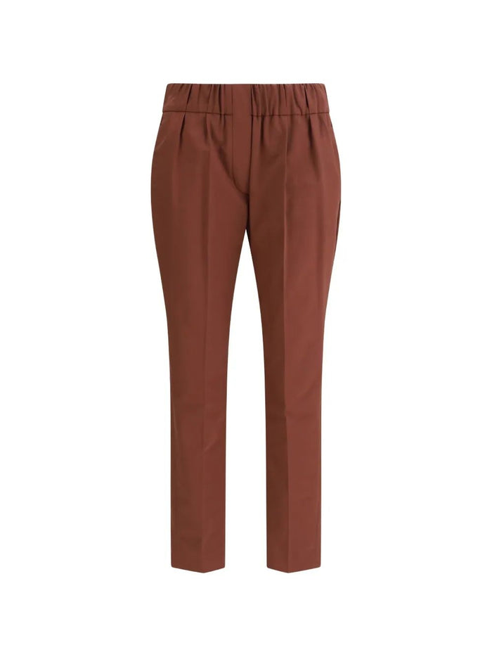 Brunello Cucinelli Cotton Elastane Pants