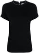 Brunello Cucinelli Stretch Cotton Jersey T-Shirt With Precious Faux Layering
