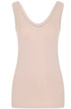 Brunello Cucinelli Light Beige Ribbed Scoop Polo
