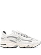 New Balance Grey Calf Leather Sneakers