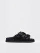 Birkenstock Zurich Shearling Fur Black Sandal