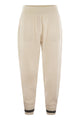 Brunello Cucinelli English Rib Cashmere Knit Trousers