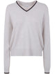 Brunello Cucinelli Cashmere V Neck Sweater