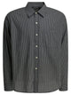 Mfpen Black Cotton Shirt