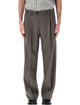 Mfpen Mfpen Classic Light Taupe Wide Straight Wool Trousers