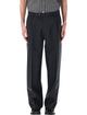 Mfpen Mfpen Service Wide Straight Tropical Wool Trousers