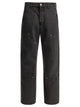 Mfpen "Double Knee" Straight Leg Jeans