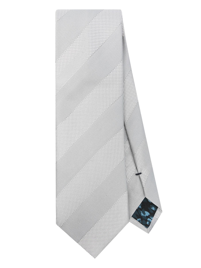 Paul Smith Men Tie 8Cm Tonal Stripes