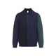 Paul Smith Very Dark Navy Wool Knit Cardigan Shirt
