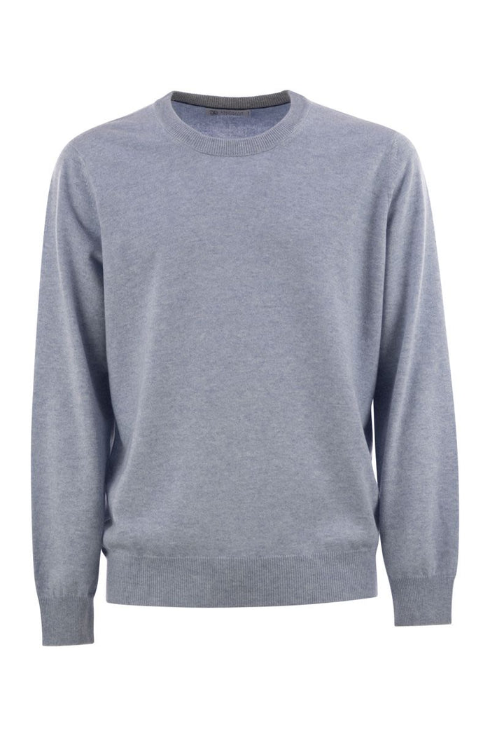 Brunello Cucinelli Pure Cashmere Crew-Neck Sweater