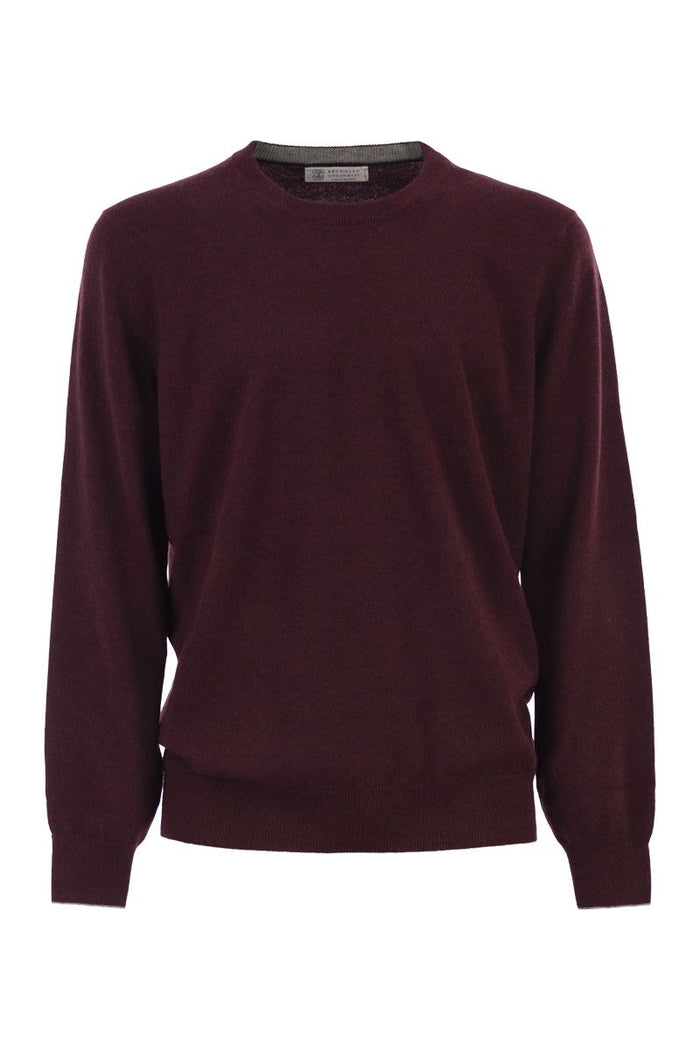 Brunello Cucinelli Pure Cashmere Crew-Neck Sweater