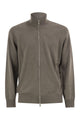 Brunello Cucinelli High-Necked Cashmere Cardigan With Zip