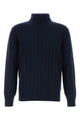 Brunello Cucinelli Midnight Blue Cashmere Sweater