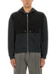 Our Legacy Hooded Sweatshirt With Zipper In Cotton