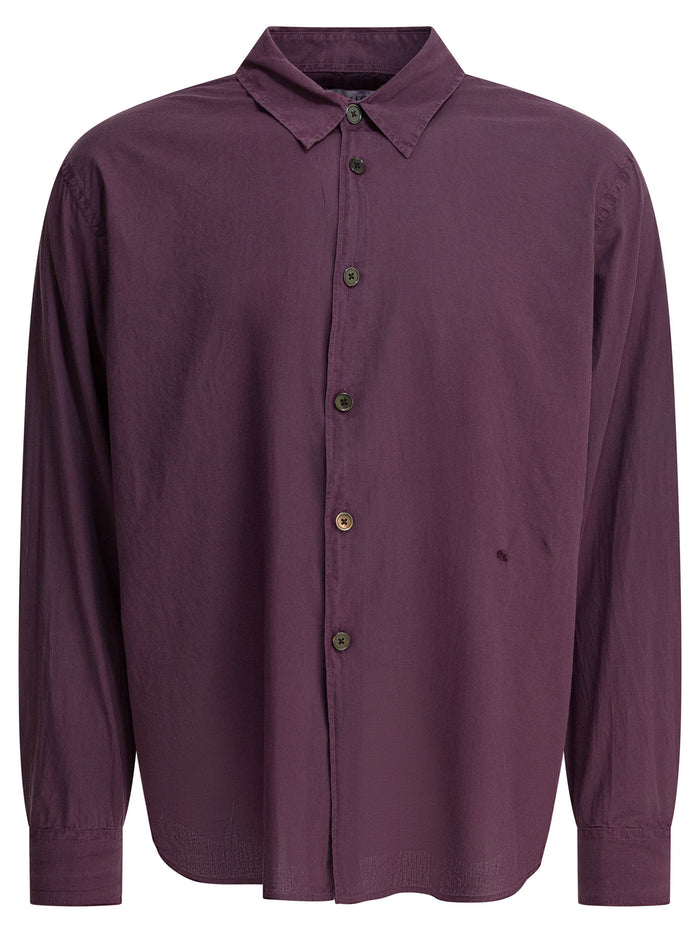 Our Legacy Bordeaux Cotton Shirt