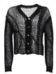 Our Legacy Black Linen Grs Cotton Nylon Sweater