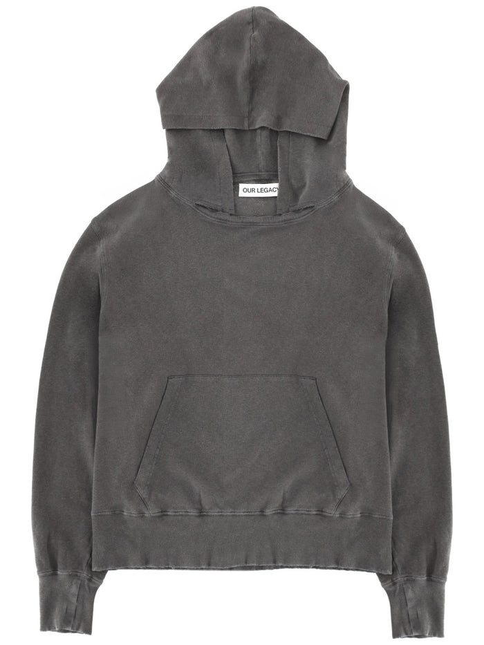 Our Legacy Black Cotton-Linen Sweatshirt