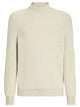 Brunello Cucinelli Cashmere English Rib Turtleneck Sweater