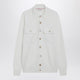 Brunello Cucinelli White Cashmere Cardigan